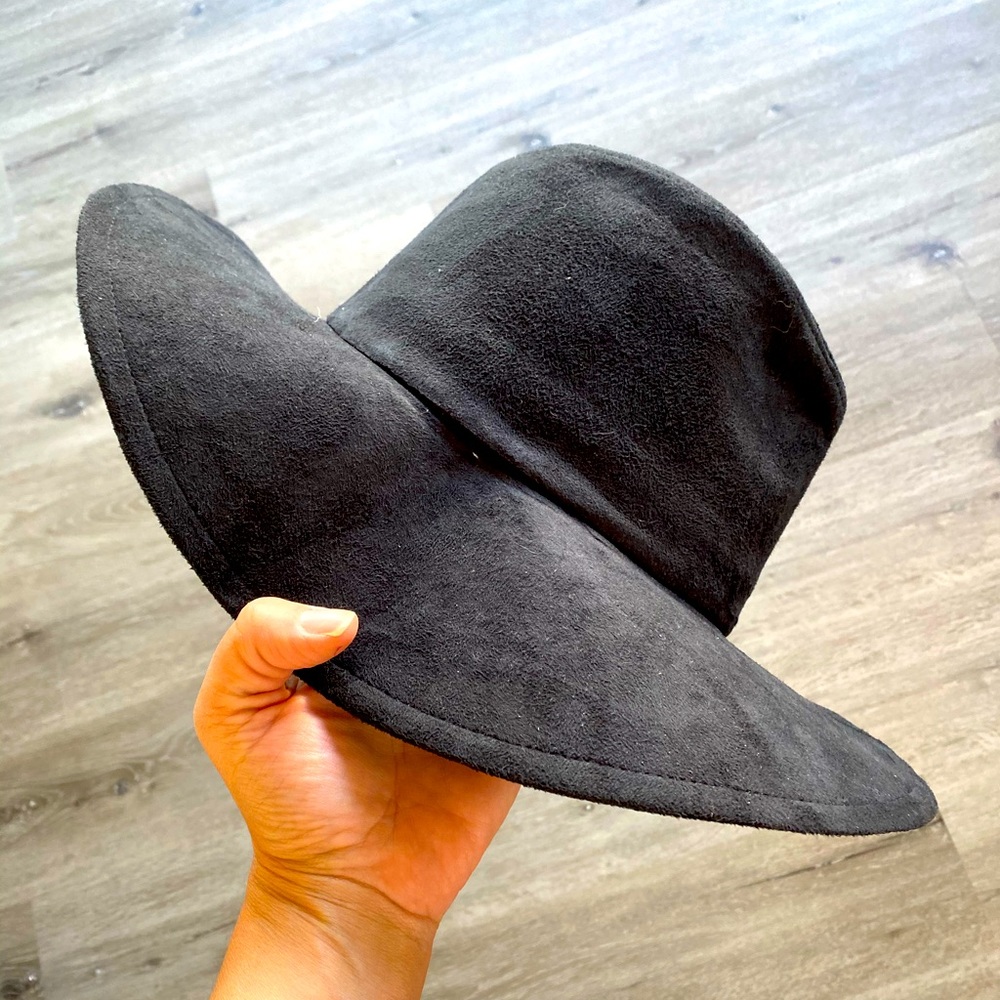 Black boho hat
